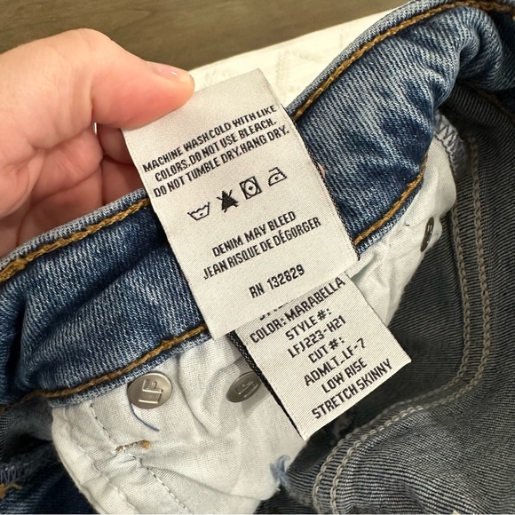 NWT Lovers + Friends Ricky High Waist Skinny Jeans Size 26 - Picture 10 of 15
